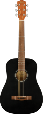 Fender Akustická kytara FA-15 Steel, černá, 3/4 velikost