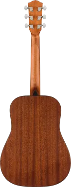 Fender FA-15 Steel Black 3/4-es akusztikus gitár, fekete