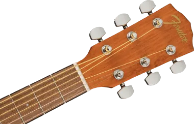 Fender FA-15 Steel Black 3/4-es akusztikus gitár, fekete
