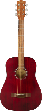 Fender akustická kytara FA-15 Steel 3/4, červená