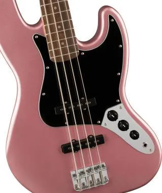 Squier Affinity Jazz Bass LRL Burgundy Mist