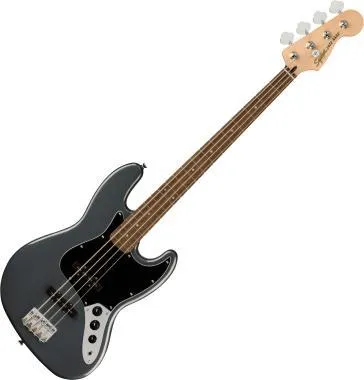 Squier Affinity Jazz Bass LRL Charcoal Frost Metallic