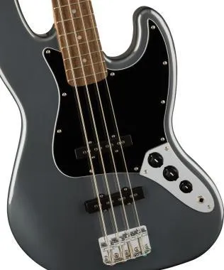 Squier Affinity Jazz Bass LRL Charcoal Frost Metallic