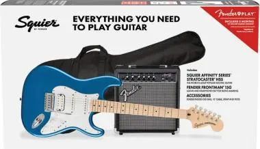 Squier Affinity Stratocaster HSS Lake Placid Blue