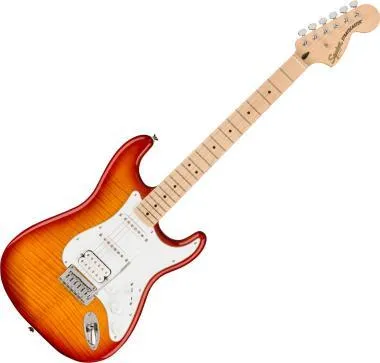 Squier Affinity Stratocaster FMT HSS MN Sienna Sunburst elektromos gitár
