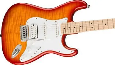 Squier Affinity Stratocaster FMT HSS MN Sienna Sunburst elektromos gitár