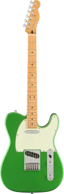 Fender Player Plus Telecaster elektromos gitár, juhar fogólappal, Cosmic Jade szín