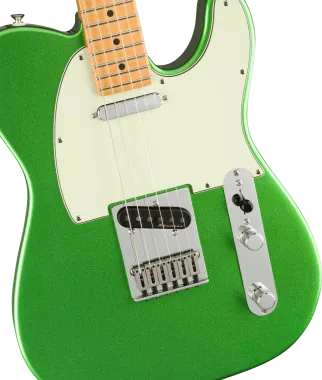 Fender Player Plus Telecaster elektromos gitár, juhar fogólappal, Cosmic Jade szín