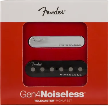 Fender Gen 4 Noiseless Telecaster Pickups, telecaster típusú gitár hangszedő szett