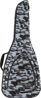 Fender elektrická kytara tvrdý a měkký obal Winter Camo