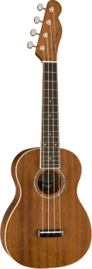 Fender Zuma, natúr színű koncert ukulele
