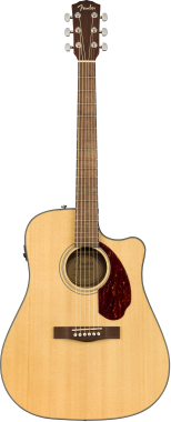 Fender elektroakustická kytara Dreadnought CD-140SCE, přírodní barva