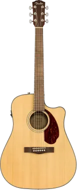 Fender CD-140SCE Dreadnought elektro-akusztikus gitár, natúr szín