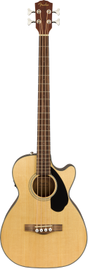 Fender CB-60SCE akustická basová kytara, přírodní barva, elektroakustická