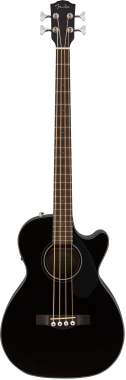 Fender Akustická basgitara CB-60SCE, elektro-akustická, černá