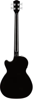 Fender CB-60SCE Black elektro-akusztikus basszusgitár, fekete