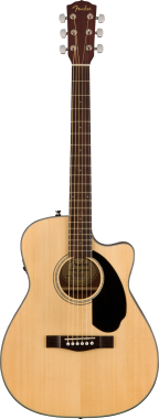 Fender CC-60SCE koncertní elektroakustická kytara, přírodní barva