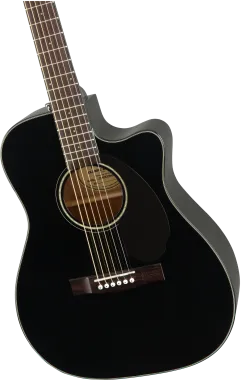 Fender CC-60SCE Concert elektro-akusztikus gitár, fekete