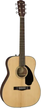 Fender CC-60S Concert akusztikus gitár, natúr szín