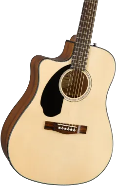 Fender CD-60SCE Dreadnought Natural balkezes elektro-akusztikus gitár, natúr