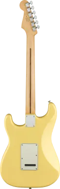 Fender Player Stratocaster, HSS hangszedő kiosztás, juhar fogólap,Buttercream színű elektromos gitár