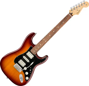 Fender Player Stratocaster HSH PF Tobacco Sunburst elektromos gitár