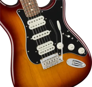 Fender Player Stratocaster HSH PF Tobacco Sunburst elektromos gitár
