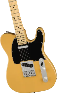 Fender Player Telecaster, juhar fogólap, Butterscotch Blonde színű elektromos gitár