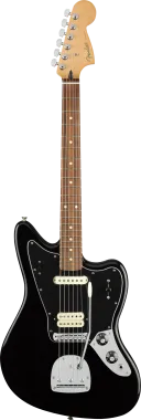 Fender Player Jaguar elektromos gitár, Pau Ferro fogólappal, fekete