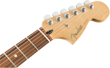 Fender Player Jaguar elektromos gitár, Pau Ferro fogólappal, fekete