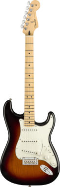 Fender Elektrická kytara ST model, javorový hmatník, 3barevný Sunburst