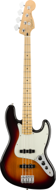 Fender elektrická basová kytara Player Jazz Bass MN 3-barvový sluneční západ