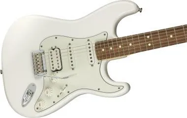 Fender Player Stratocaster HSS PF Polar White elektromos gitár