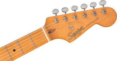 Squier 40th Anniversary Stratocaster Vintage Edition,juhar fogólap,Sonic Blue szín, elektromos gitár