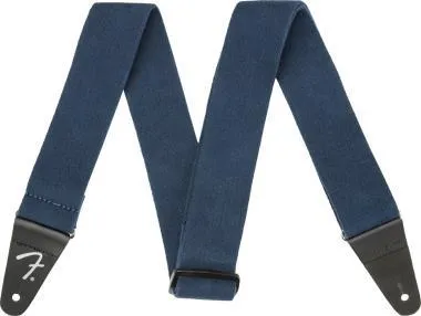 Fender Supersoft Strap gitárheveder, kék