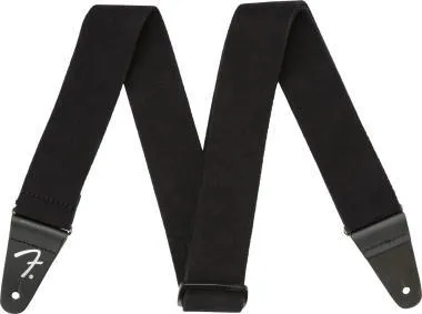 Fender Supersoft Strap gitárheveder, fekete