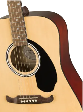 Fender FA-125 Dreadnought akusztikus gitár, natúr szín