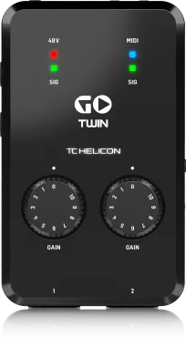 High-Definition 2-Channel Audio/MIDI Interface for Mobile Devices