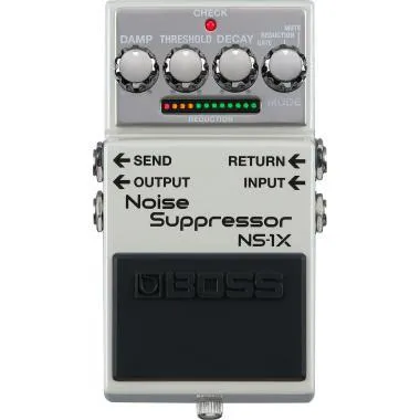 BOSS NS-1X NOISE GATE effekt pedál, MDP technológia, send/return