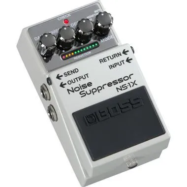 BOSS NS-1X NOISE GATE effekt pedál, MDP technológia, send/return