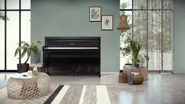 Kawai CA901B digitális zongora, 88 billentyűs kalapácsmechanika, 256 hang polifónia, Bluetooth, fekete