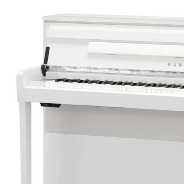 Kawai CA901W digitális zongora, 88 billentyűs kalapácsmechanika, 256 hang polifónia, Bluetooth, fehér