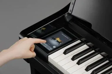 Kawai CA701B digitális zongora, 88 billentyűs kalapácsmechanika, 256 hang polifónia, Bluetooth, fekete