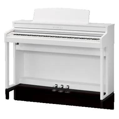 Kawai CA401W digitális zongora, 88 billentyűs kalapácsmechanika, 192 hang polifónia, Bluetooth, fehér