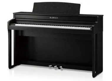 Kawai CA501B digitális zongora, 88 billentyűs kalapácsmechanika, 256 hang polifónia, Bluetooth, fekete