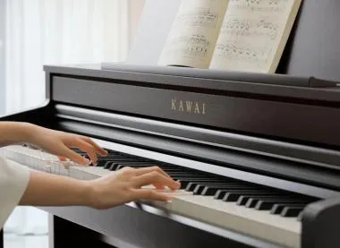 Kawai CA501B digitális zongora, 88 billentyűs kalapácsmechanika, 256 hang polifónia, Bluetooth, fekete