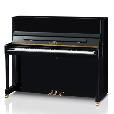Kawai akustické pianino, 88 kláves, 122 cm, lesklá černá