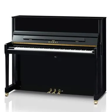 Kawai K-300 M/PEP akusztikus pianínó, 88 billentyű, 122cm magas, fényes fekete