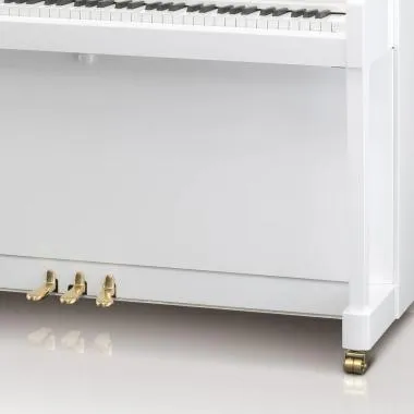 Kawai K-300 WH/P akusztikus pianínó, 88 billentyű, 122cm magas, fényes fehér