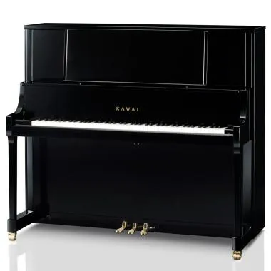 Kawai K-800 M/PEP akusztikus pianínó, 88 billentyű, 134cm magas, fényes fekete
